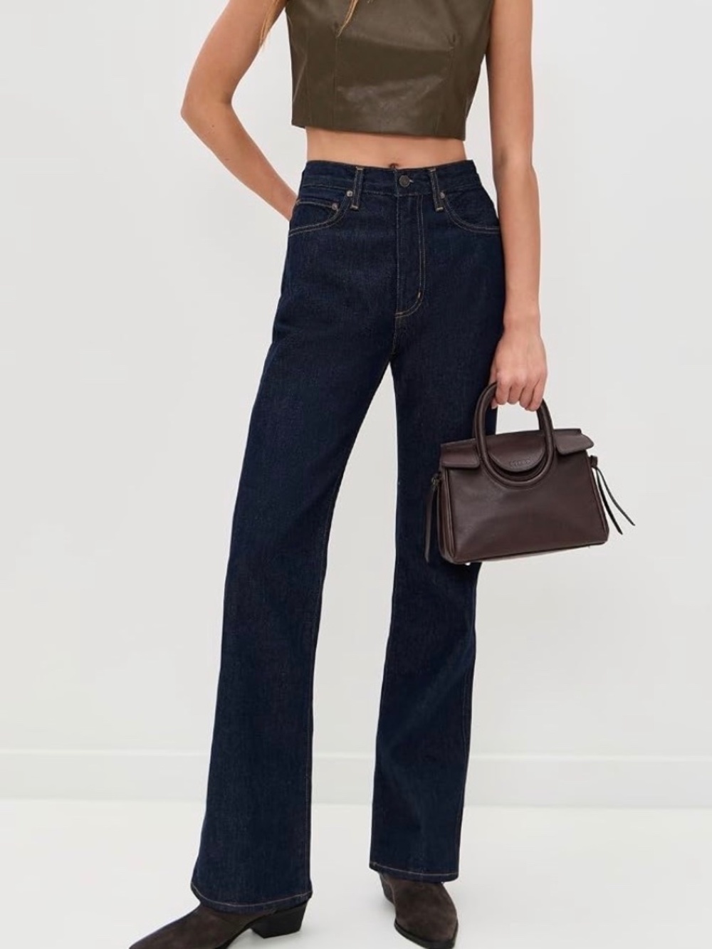 NWT AGOLDE Dark Denim Jeans
